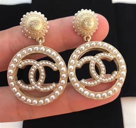 chanel earrings david jones|chanel ring earrings.